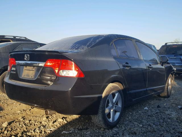 19XFA1F66BE037329 - 2011 HONDA CIVIC LX-S შავი ფოტო 4
