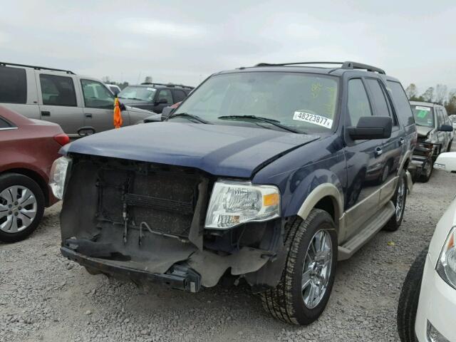 1FMJU1H56AEA71203 - 2010 FORD EXPEDITION BLUE photo 2