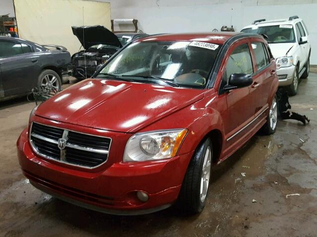 1B3HE78K87D195966 - 2007 DODGE CALIBER R/ MAROON photo 2