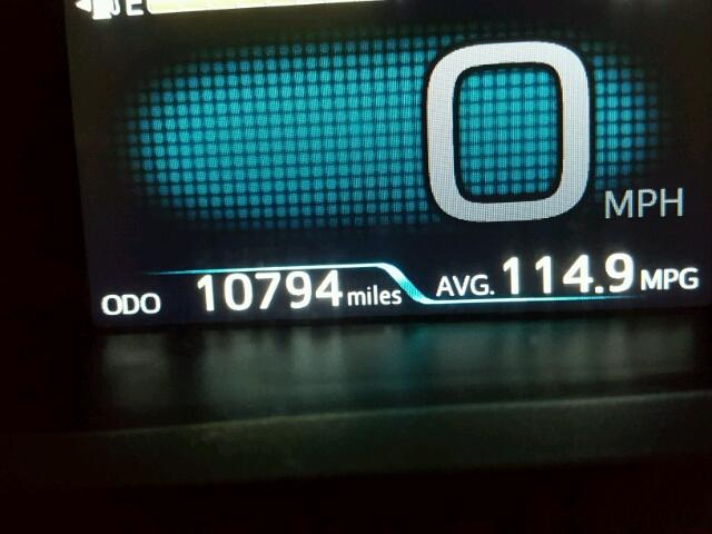 JTDKARFP0H3064452 - 2017 TOYOTA PRIUS PRIM თეთრი ფოტო 8