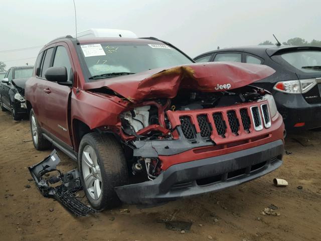 1C4NJCBA6GD633759 - 2016 JEEP COMPASS SP 栗色 照片 1