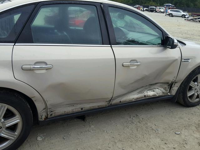 1FAHP25W99G122034 - 2009 FORD TAURUS LIM GRAY photo 9