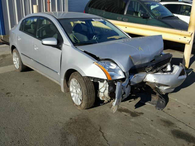 3N1AB6AP1CL763751 - 2012 NISSAN SENTRA 2.0 SILVER photo 1