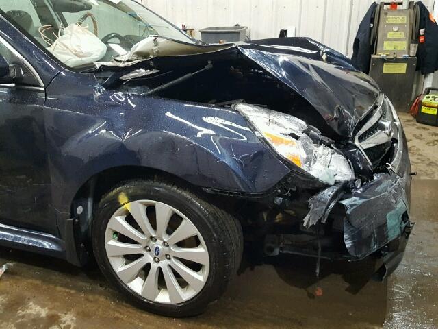 4S3BMBK66C3022145 - 2012 SUBARU LEGACY 2.5 BLUE photo 9