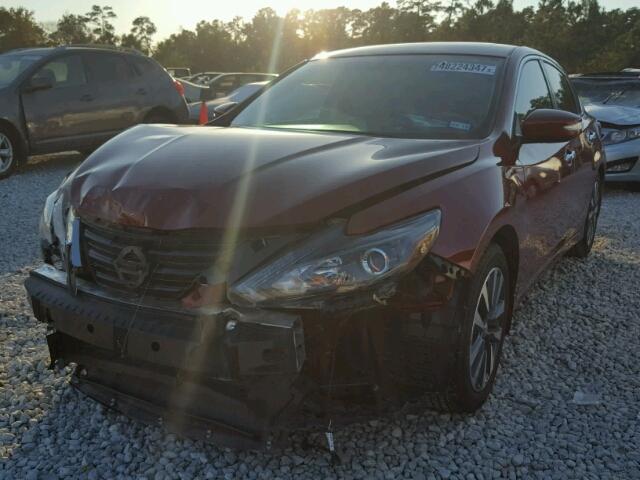 1N4AL3AP5HC147522 - 2017 NISSAN ALTIMA 2.5 BURGUNDY photo 2