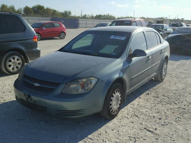 1G1AD5F5XA7177052 - 2010 CHEVROLET COBALT 1LT BLUE photo 2