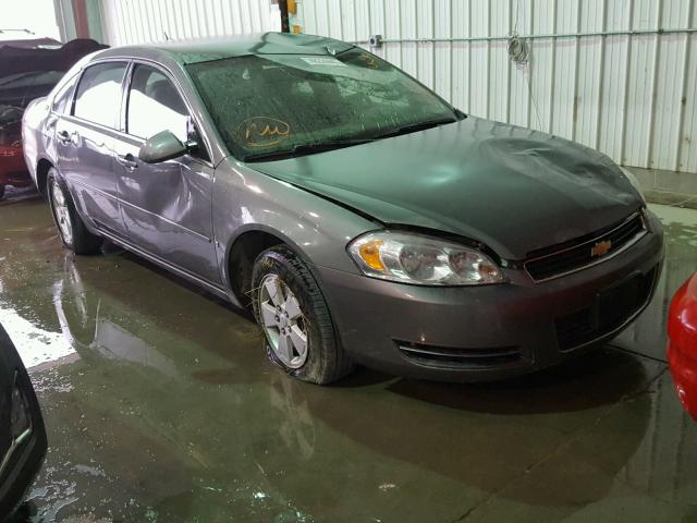 2G1WT58K079314101 - 2007 CHEVROLET IMPALA LT GRAY photo 1