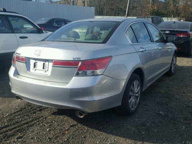 1HGCP3F73CA002825 - 2012 HONDA ACCORD EX SILVER photo 4