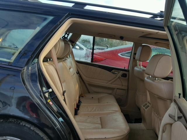 WDBJH82J6YX030672 - 2000 MERCEDES-BENZ E 320 4MAT BLACK photo 6