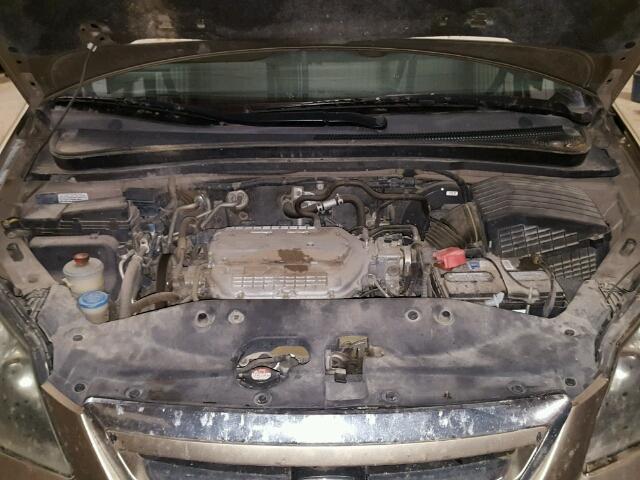 5FNRL38405B121000 - 2005 HONDA ODYSSEY EX TAN photo 7