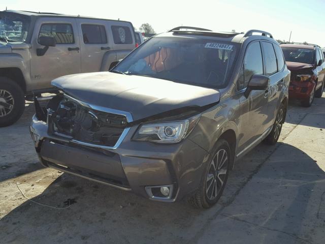 JF2SJGWC7HH498308 - 2017 SUBARU FORESTER 2 BROWN photo 2