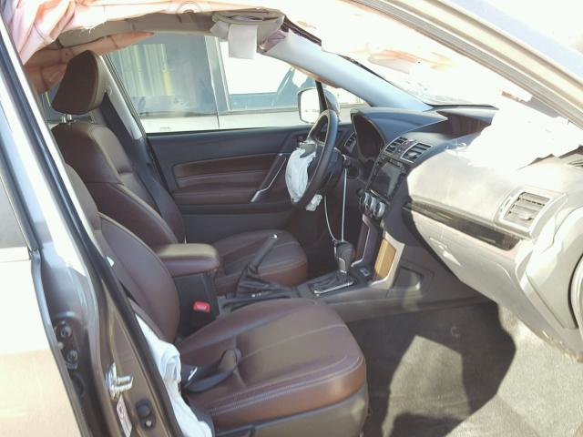 JF2SJGWC7HH498308 - 2017 SUBARU FORESTER 2 BROWN photo 5