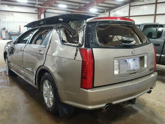 1GYDE637540121878 - 2004 CADILLAC SRX GOLD photo 3