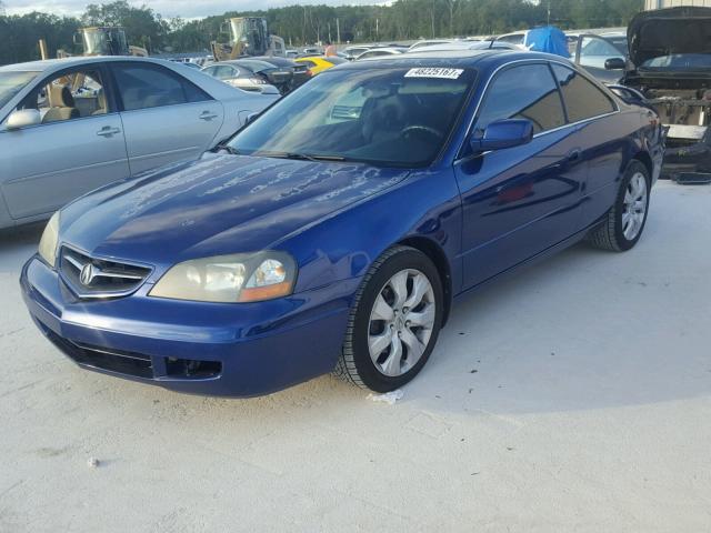 19UYA42763A011960 - 2003 ACURA 3.2CL TYPE BLUE photo 2