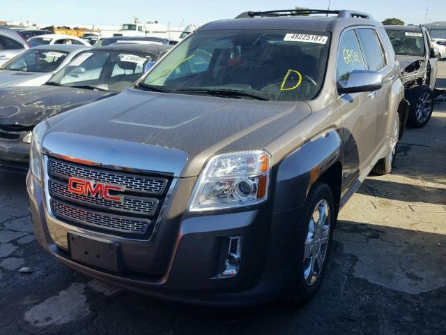 2GKFLWE57C6188444 - 2012 GMC TERRAIN SL BROWN photo 2