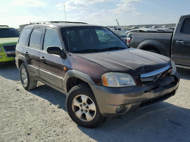 4F2CU08162KM16530 - 2002 MAZDA TRIBUTE LX MAROON photo 1