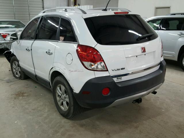 3GSCL33PX9S516827 - 2009 SATURN VUE XE WHITE photo 3