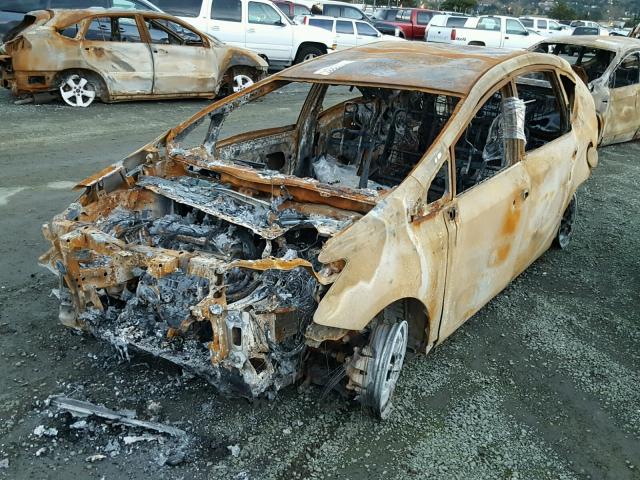 JTDZN3EU2E3294576 - 2014 TOYOTA PRIUS V BURN photo 2