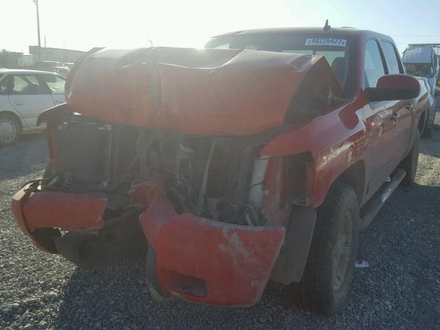 2GCEC13J571509006 - 2007 CHEVROLET SILVERADO RED photo 2