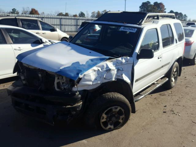 5N1ED28Y41C545078 - 2001 NISSAN XTERRA XE WHITE photo 2