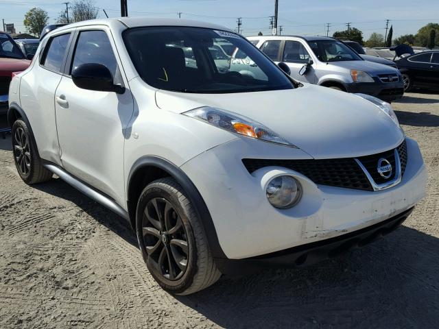 JN8AF5MR0DT209854 - 2013 NISSAN JUKE S WHITE photo 1