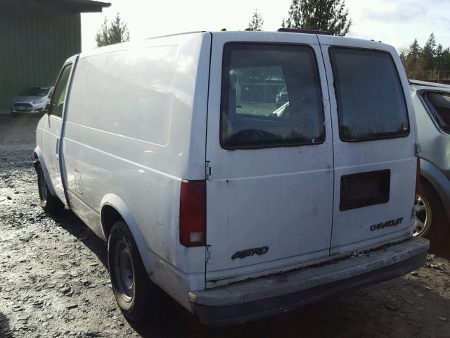 1GCDM19W1YB103687 - 2000 CHEVROLET ASTRO WHITE photo 3