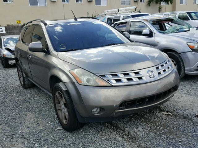 JN8AZ08T74W210109 - 2004 NISSAN MURANO SL BEIGE photo 1