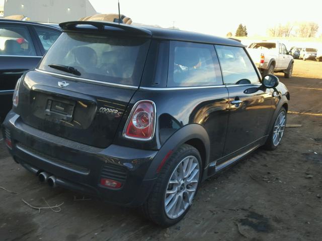 WMWSV3C58DT478459 - 2013 MINI COOPER S BLACK photo 4