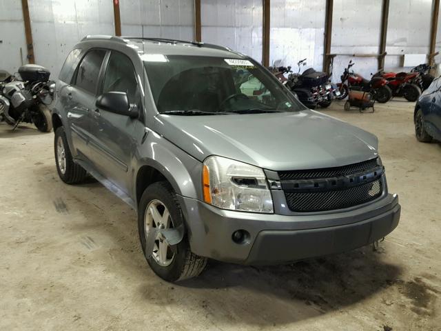 2CNDL63F656066705 - 2005 CHEVROLET EQUINOX LT GRAY photo 1