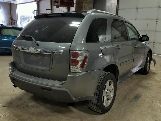 2CNDL63F656066705 - 2005 CHEVROLET EQUINOX LT GRAY photo 4