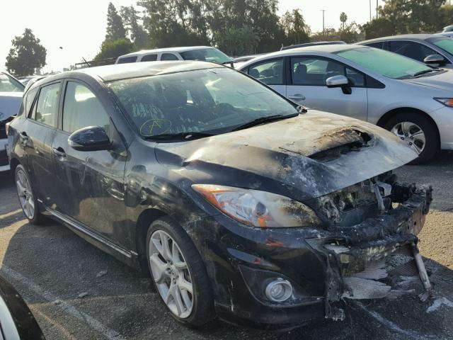 JM1BL1L42C1528870 - 2012 MAZDA SPEED 3 BLACK photo 1