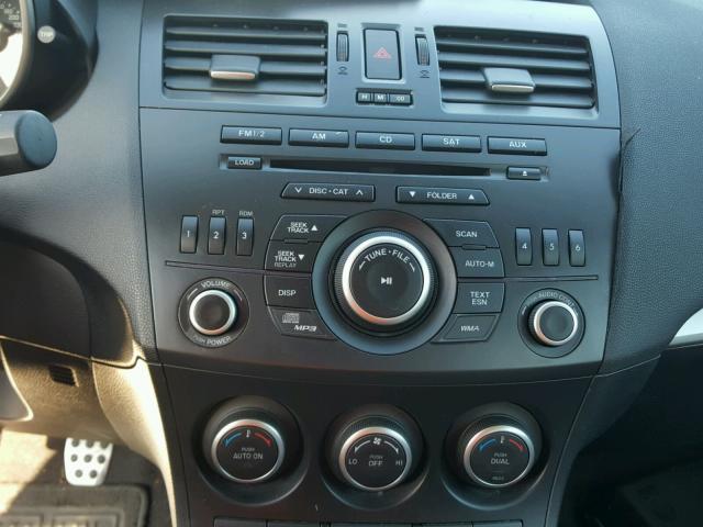 JM1BL1L42C1528870 - 2012 MAZDA SPEED 3 BLACK photo 9