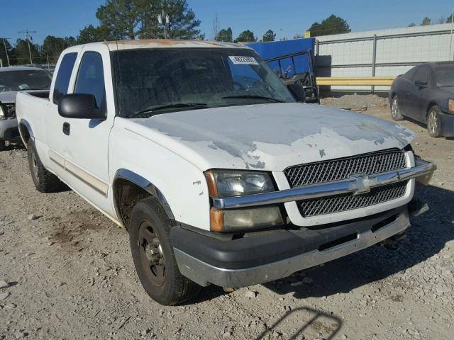 2GCEC19V841253840 - 2004 CHEVROLET SILVERADO WHITE photo 1