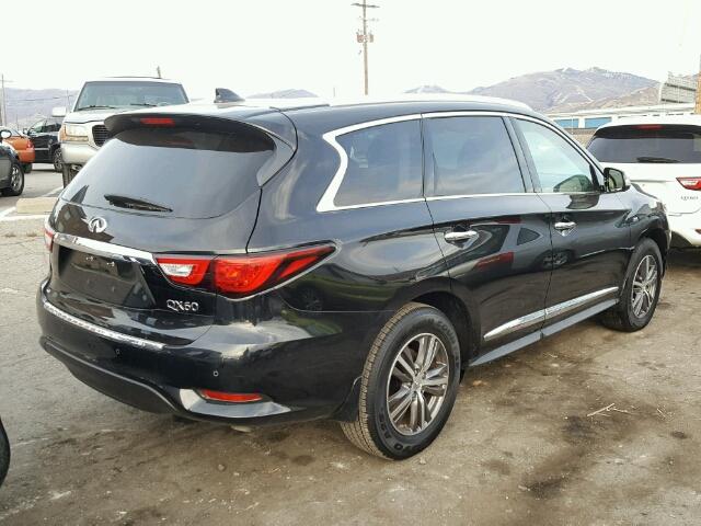 5N1DL0MN3HC529740 - 2017 INFINITI QX60 BLACK photo 4