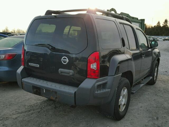 5N1AN08W37C537898 - 2007 NISSAN XTERRA OFF BLACK photo 4