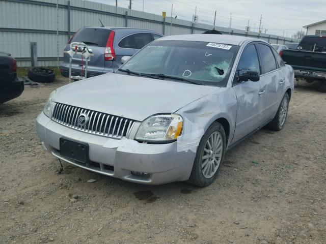 1MEFM42165G618870 - 2005 MERCURY MONTEGO PR SILVER photo 2