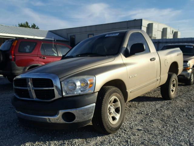 1D7HA16K58J133234 - 2008 DODGE RAM 1500 S GOLD photo 2