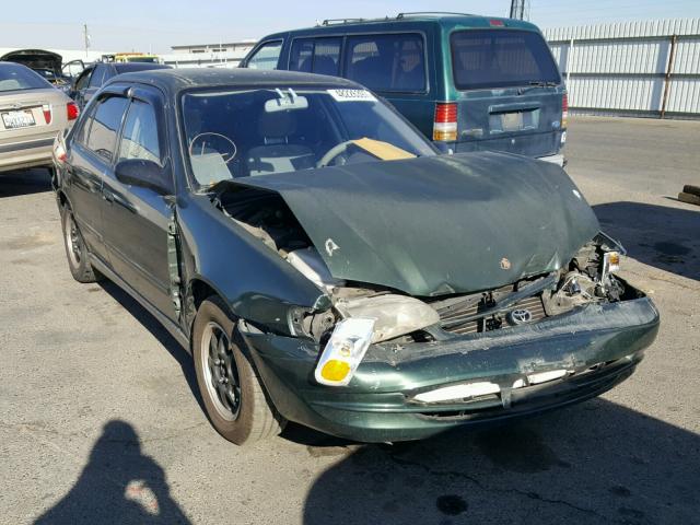 1NXBR12E2YZ325679 - 2000 TOYOTA COROLLA VE GREEN photo 1