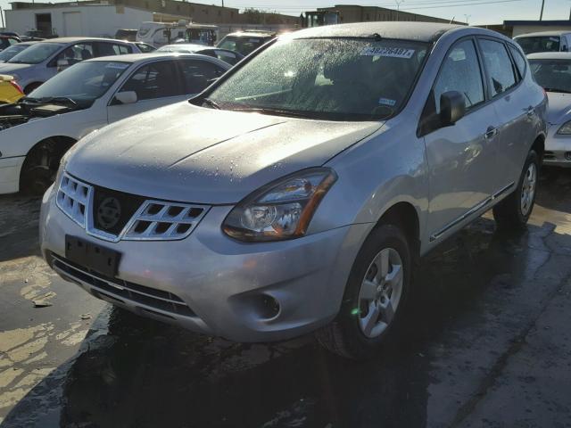 JN8AS5MV8EW701217 - 2014 NISSAN ROGUE SELE SILVER photo 2