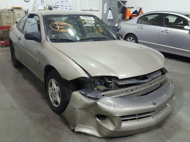 1G1JC12F857124706 - 2005 CHEVROLET CAVALIER BEIGE photo 1