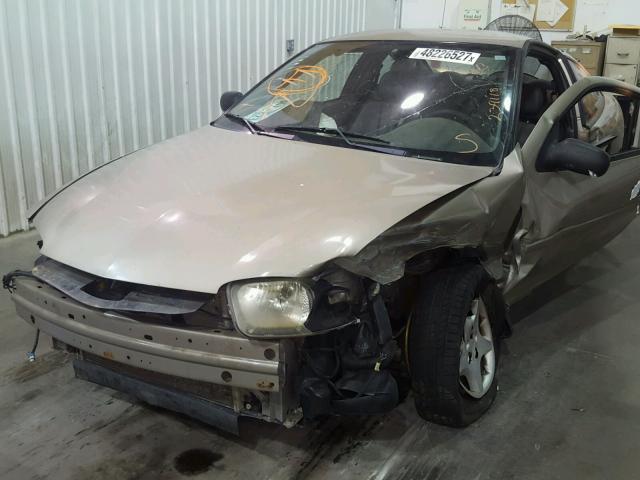 1G1JC12F857124706 - 2005 CHEVROLET CAVALIER BEIGE photo 9