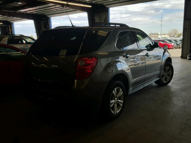 2CNFLNEC0B6249583 - 2011 CHEVROLET EQUINOX LT GRAY photo 4