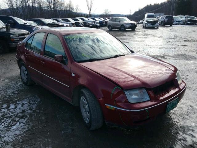 3VWSA69M94M136738 - 2004 VOLKSWAGEN JETTA GLS MAROON photo 1