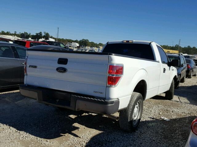 1FTMF1CM0DKE46373 - 2013 FORD F150 WHITE photo 4