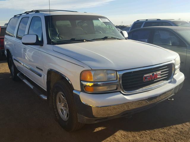 3GKFK16T91G251337 - 2001 GMC YUKON XL K WHITE photo 1