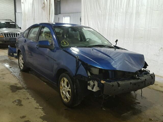 1FAHP36N79W186347 - 2009 FORD FOCUS SES BLUE photo 1