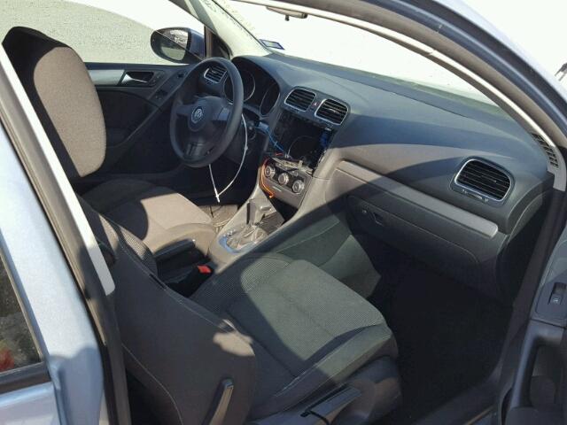 WVWBA7AJ2AW133007 - 2010 VOLKSWAGEN GOLF BLUE photo 5