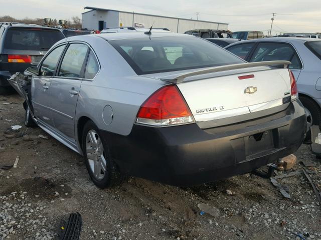 2G1WB5EK9A1188916 - 2010 CHEVROLET IMPALA LT GRAY photo 3