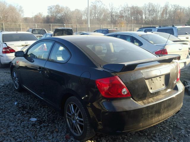 JTKDE177950060614 - 2005 TOYOTA SCION TC BLACK photo 3