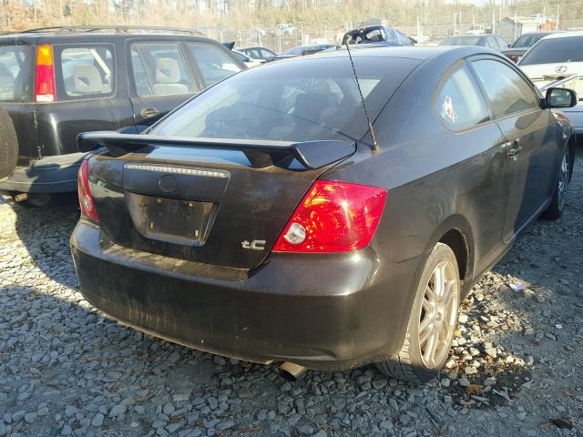 JTKDE177950060614 - 2005 TOYOTA SCION TC BLACK photo 4